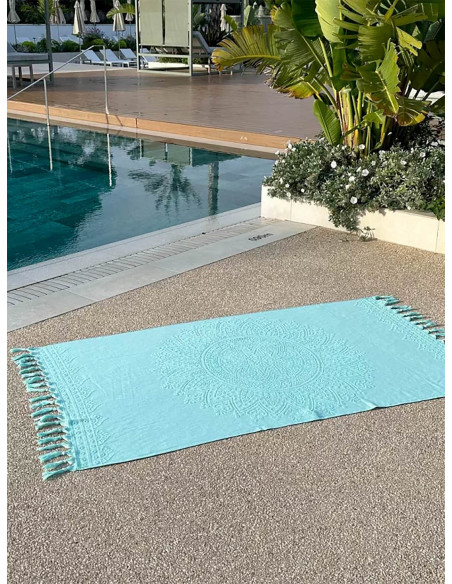Serviette de plage éponge Zennn