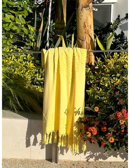 Serviette de plage éponge Zennn