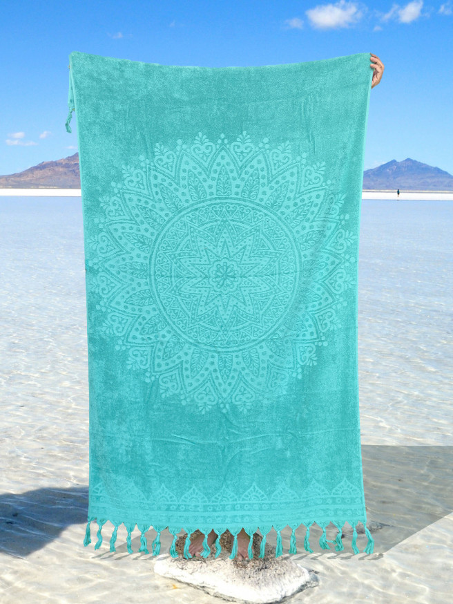 Serviette de plage éponge Zennn