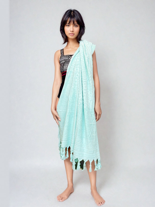 Serviette de plage éponge Zennn