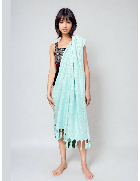 Serviette de plage éponge Zennn