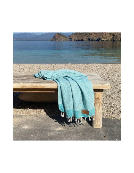 ⚠️ DERNIÈRE PIÈCE — Tribal Diamond – Light turquoise