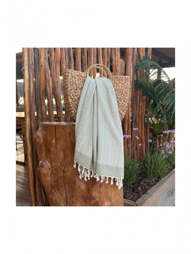 ⚠️ DERNIÈRE PIÈCE — Tribal Diamond – Pistache