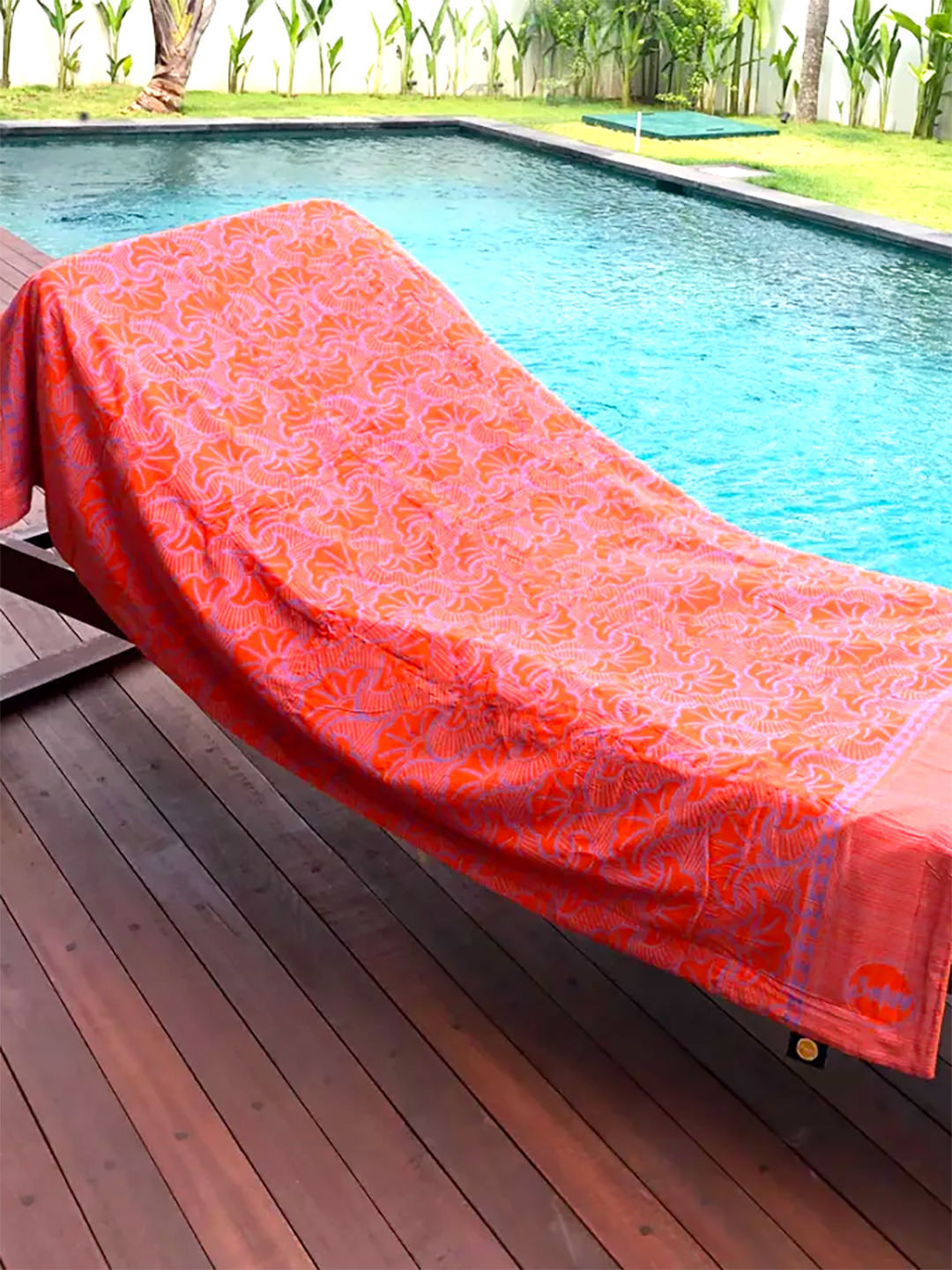 Serviette de plage  éponge & Batik Balyy Dancing in the Sun