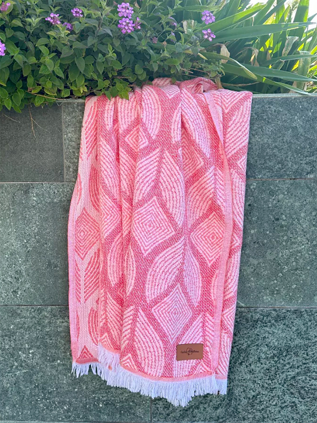 Fouta Botanic Art Orange-Peach