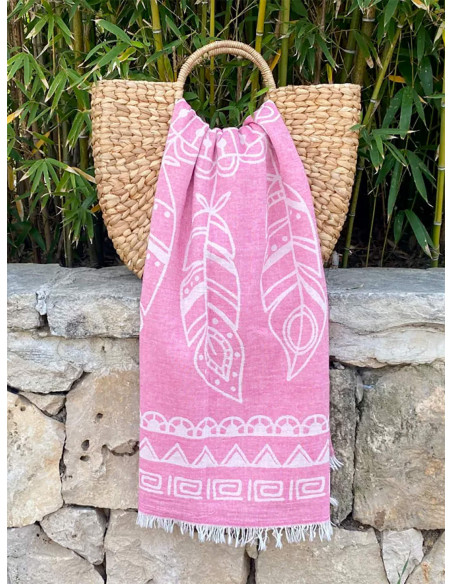 Fouta Dreamcatcher Pink