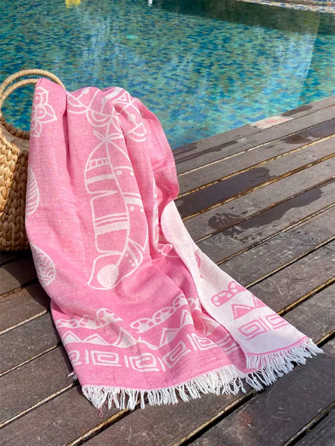 Fouta Dreamcatcher Pink