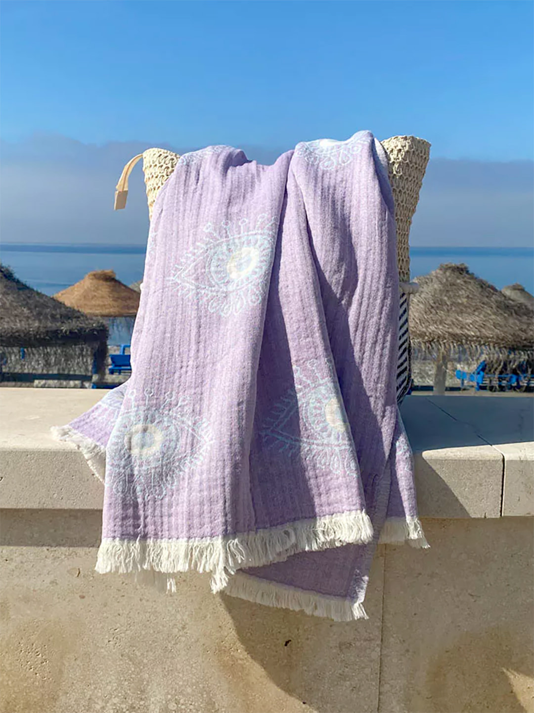 Fouta Eye Lilac