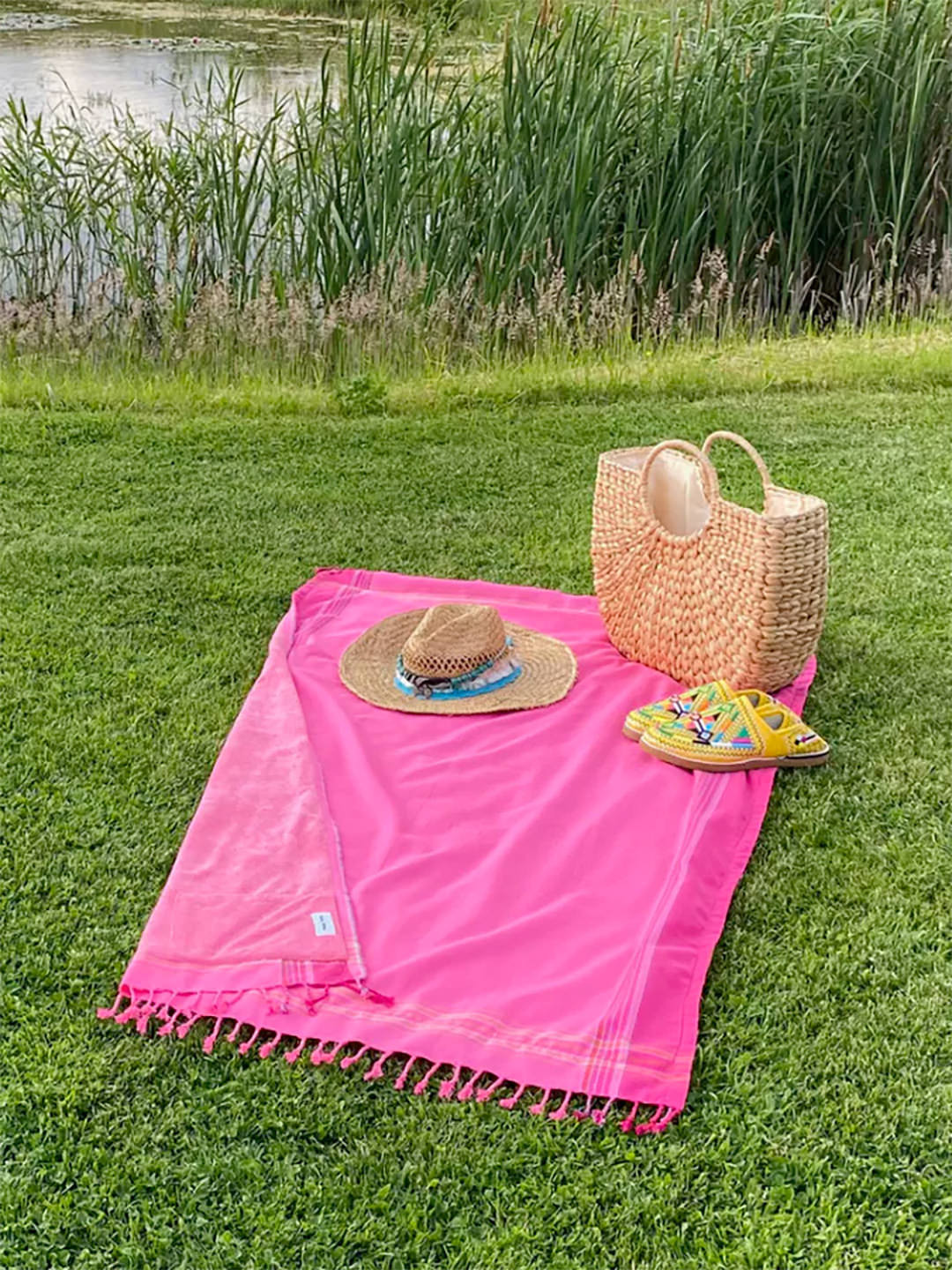 Serviette de plage éponge & Kikoy Zanzibar