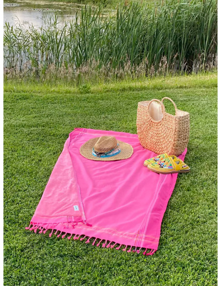 Serviette de plage éponge & Kikoy Zanzibar